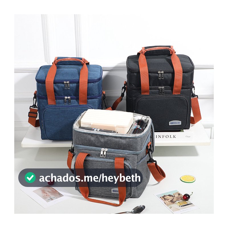 Bolsa Térmica De Grande Capacidade De Alta Qualidade Adequada Para Viagens De Piquenique Na Praia