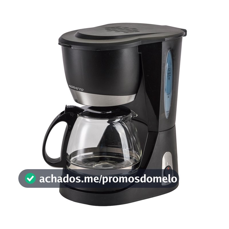 Cafeteira Elétrica Agratto Vetro Caffe 15x CEV15-01 127v ou 220v