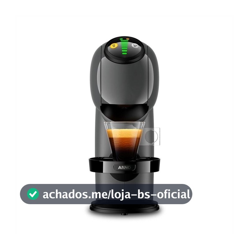 Cafeteira Expresso Arno DGS5 Dolce Gusto - Gênio S Basic Grafite