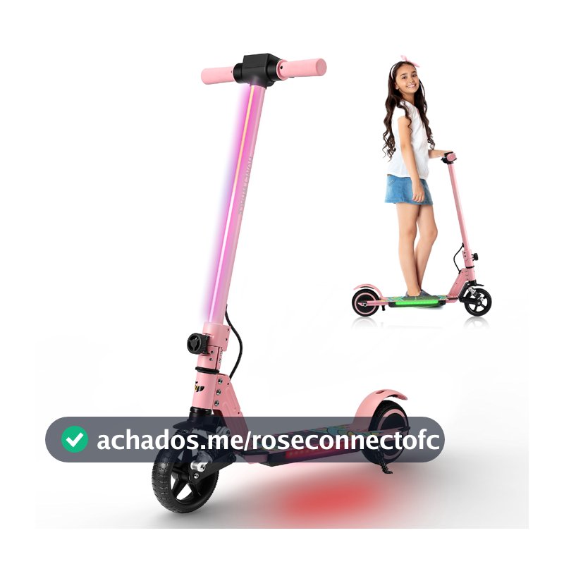 HONEYWHALE E10S Patinete Elétrico Infantil 180W 16KM/H 6KM, Dobrável, O Pedal Pode Mudar para 3 Cores