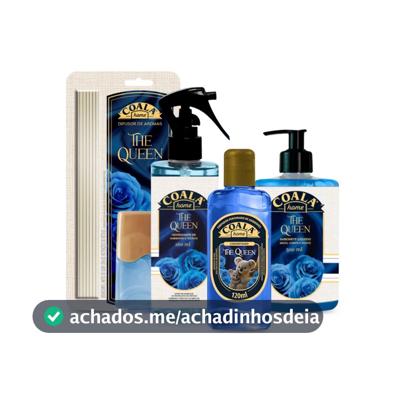 Kit de Limpeza The Queen Coala Home - 4 itens