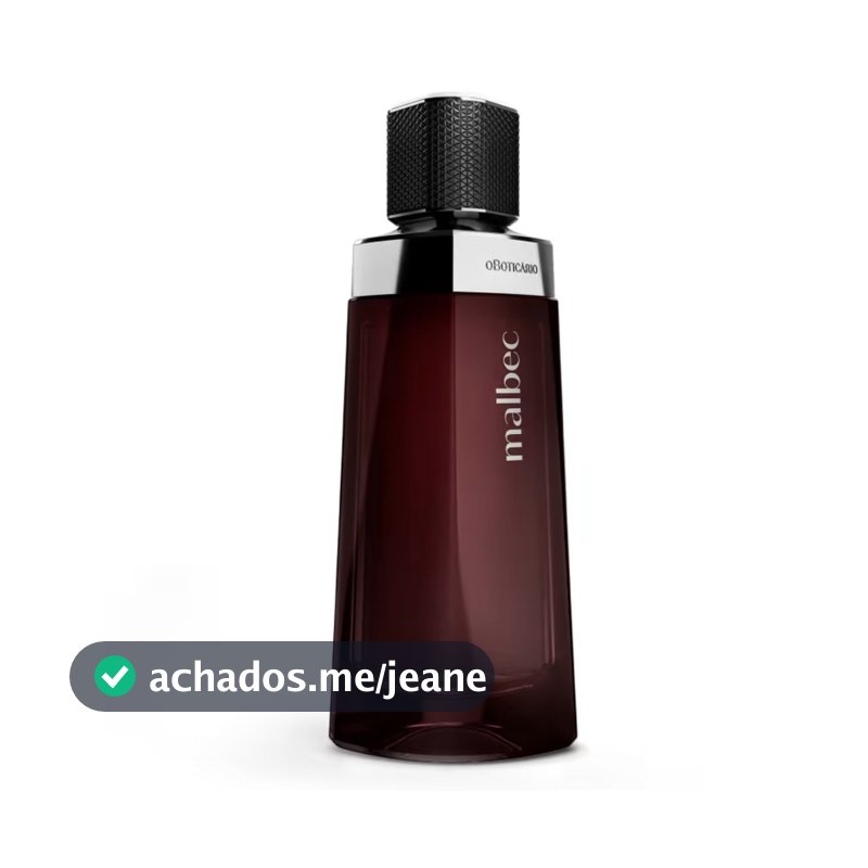 Perfume Masculino Malbec Desodorante Colonia 100ml Alta Fixacao Fragrancia Amadeirada