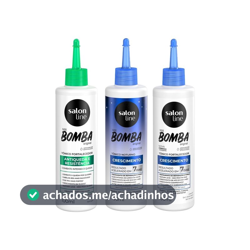 Kit Tônicos de SOS Bomba