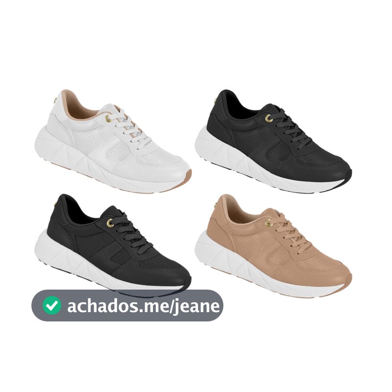 Modare Tênis Feminino Ultraconforto Ortopédico Acolchoado