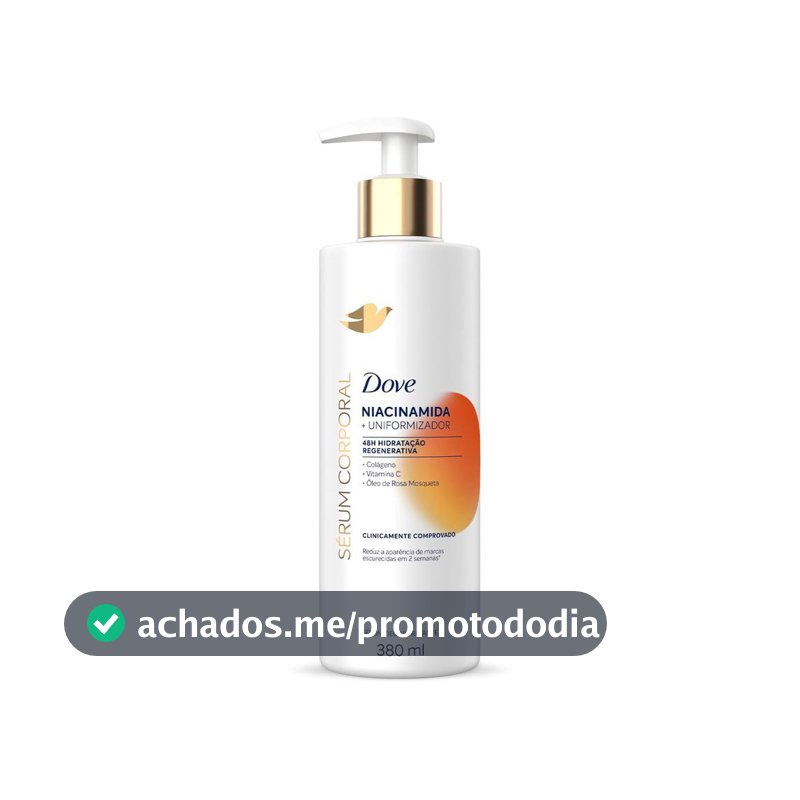 Sérum Hidratante Corporal Dove Niacinamida + Uniformizador 380ml
