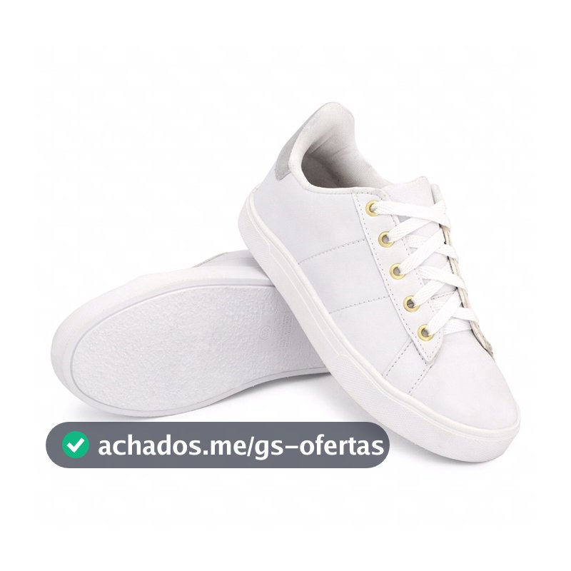 Tênis Sapatênis Feminino Casual Estilo Plataforma Branco, Nude ou Preto Promoção