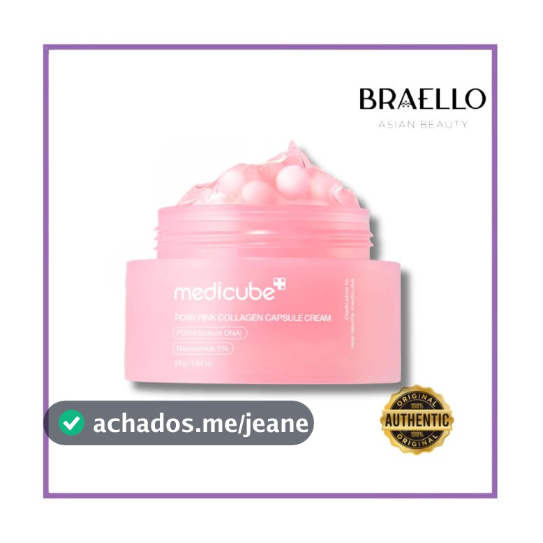 Creme Cápsula De Colágeno Rosa Medicube PDRN 55g
