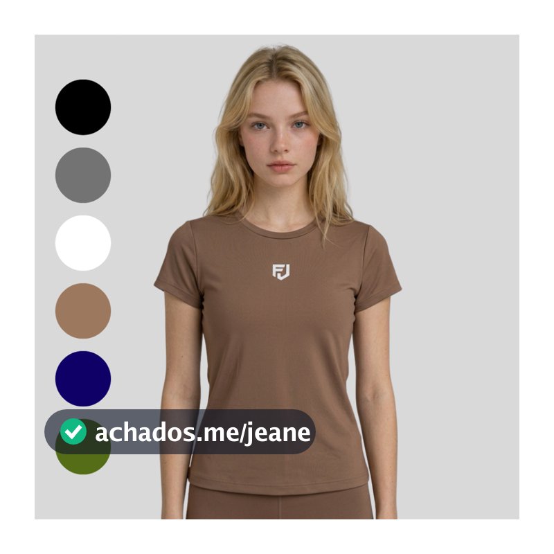 Camiseta Feminina Fitness - Academia Musculação Confortável Treino Dia e Dia PMG
