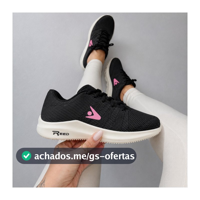 Tênis Feminino Casual Esportivo Treino Academia Leve Confortável e Ideal para o Dia a Dia