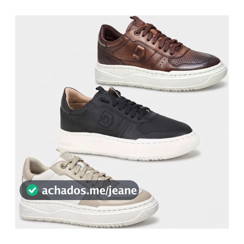 Tênis Democrata Denim Block Masculino Original