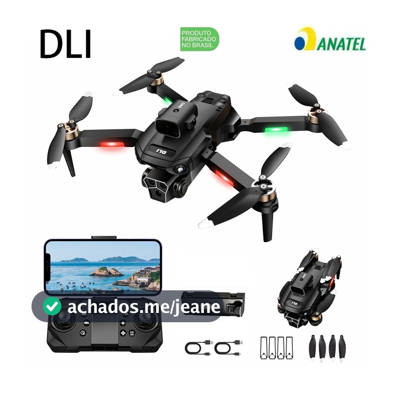 2026 Nova Drone Y3max Dual Camera 4k Profissional Sensor Obstáculos Com Motor Sem Escova 360° Roll