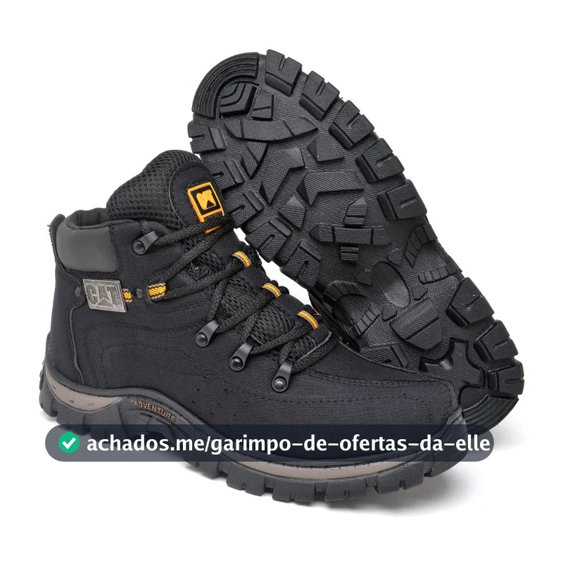 Bota Coturno Masculino Adventure De Qualidade e Barato Envio no Mesmo dia