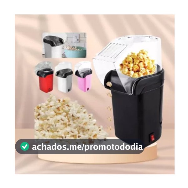 Pipoqueira Elétrica Popcorn Maker 110V/220V Pipoca Sem Óleo-HAVANDO