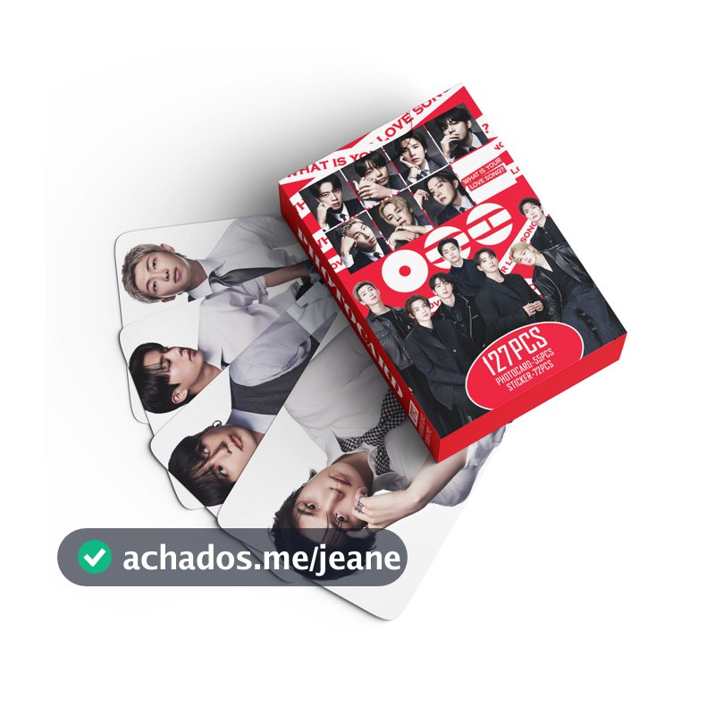 127PCS(55 cards+72 small stickers)/Caixa JIMIN Photocards KPOP LOMO Cartão JK V