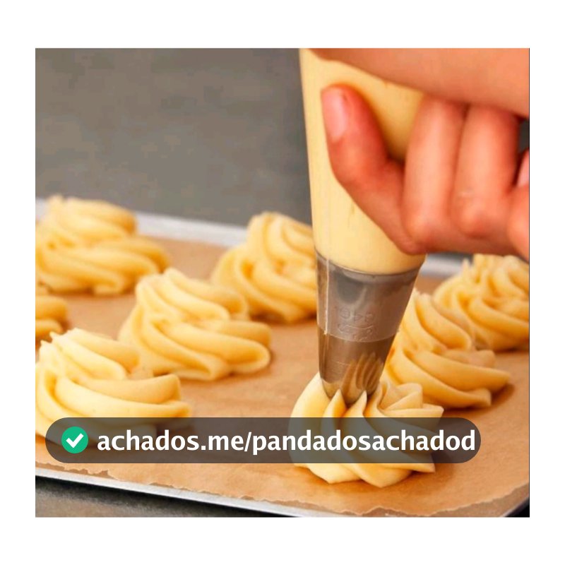 PROMOCAO KIT CONFEITEIRO SEIS BICOS EM ACO INOX COM BISNAGA CULINARIA PARA DECORACAO EM BOLOS TORTAS SOBREMESA