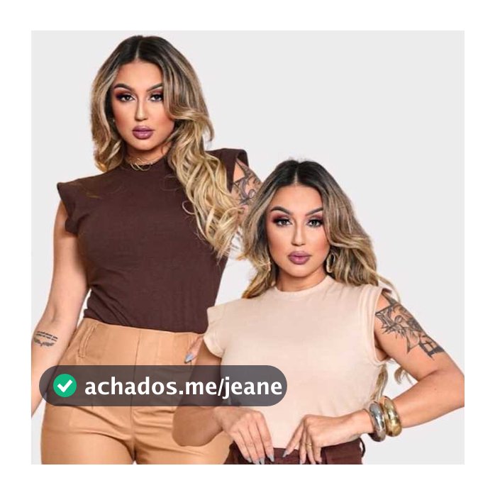 kit 2  Blusas Femininas Básica Muscle Tee Minimalista T shirts feminina 100% Algodao Camiseta Luxo