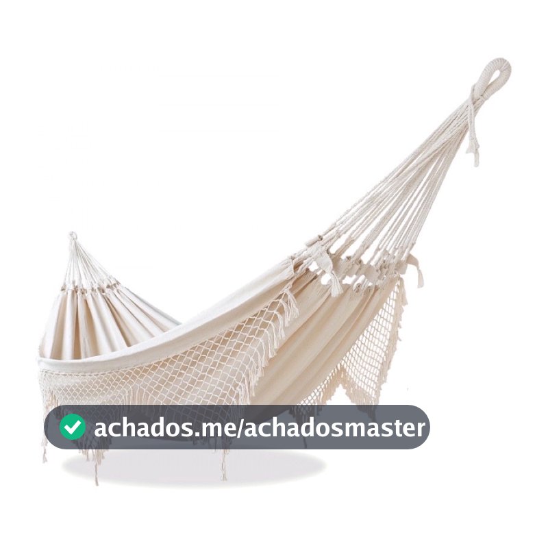 Rede De Descanso Dormir Aconchego Casal Decorativa
