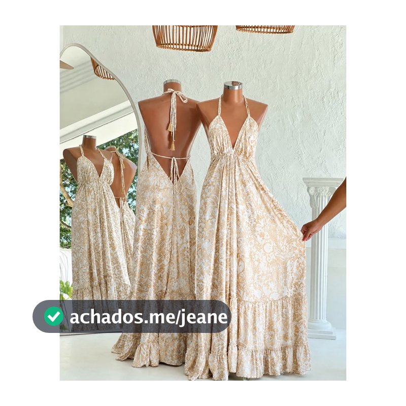 Vestido longo elegante branco feminino longo de Seda Indiano estampado