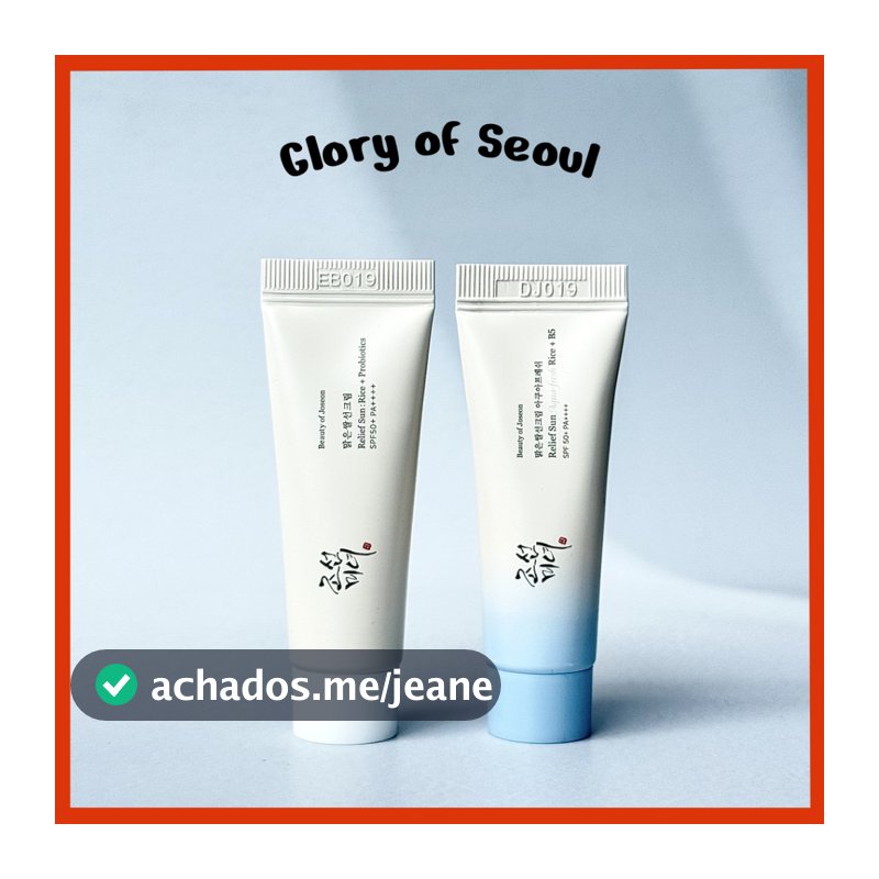 [MINI] BEAUTY OF JOSEON Sunscreen 10ml / 2 options