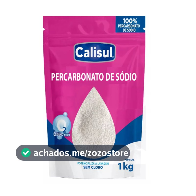 Percarbonato de Sódio Calisul - Limpeza Versátil e Eficaz