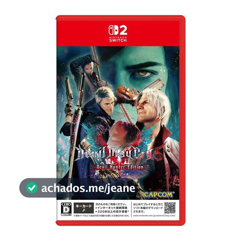 Devil May Cry 5 Devil Hunter Edition - Switch 2