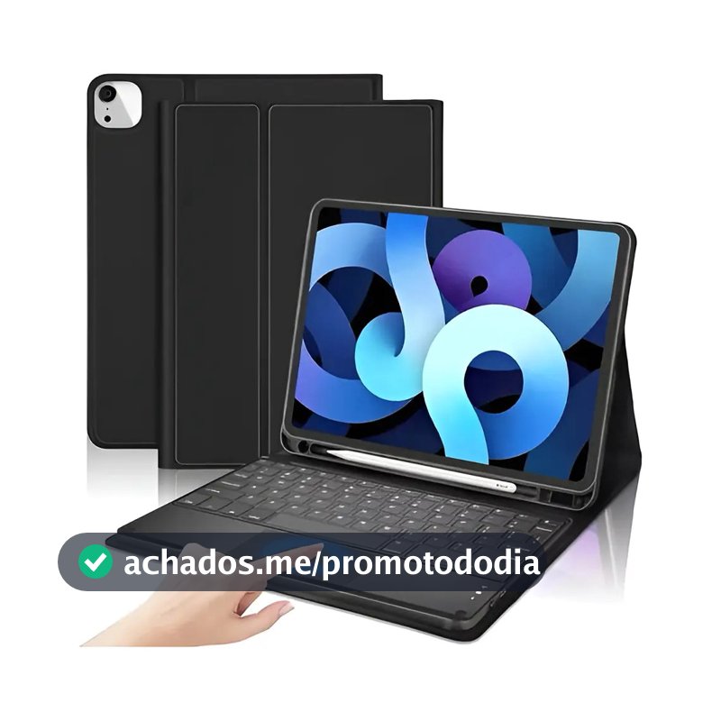Capa Com Teclado P Xiaomi Pad 7/pad 7Pro /8/8Pro 11.2 Polegadas