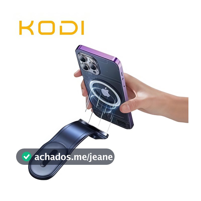 Suporte de telefone recarregável 2 em 1 para carro