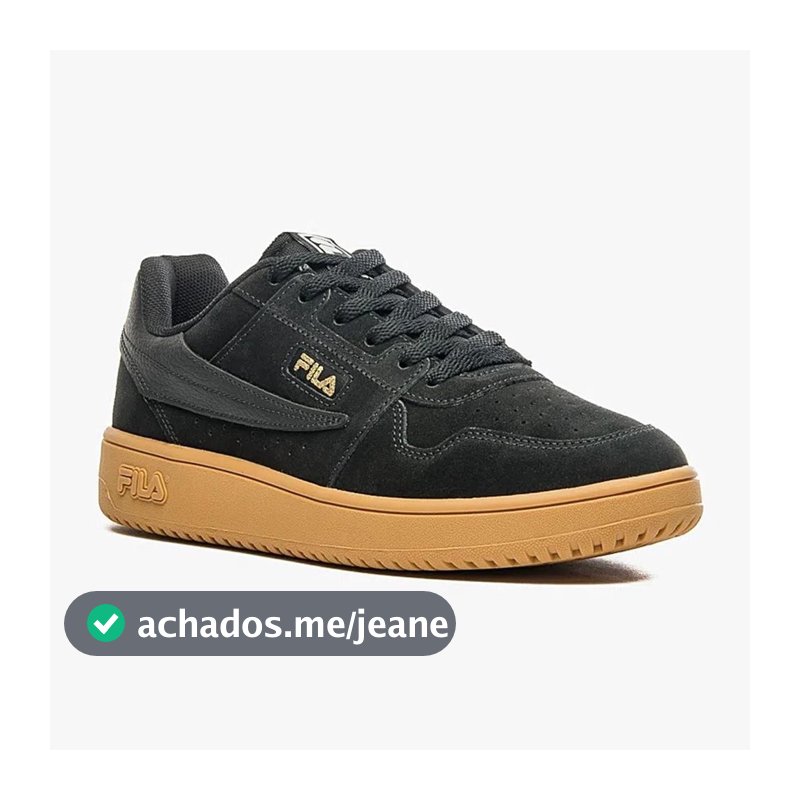 Tênis Fila Acd Classic Se Masculino - Preto e Dourado