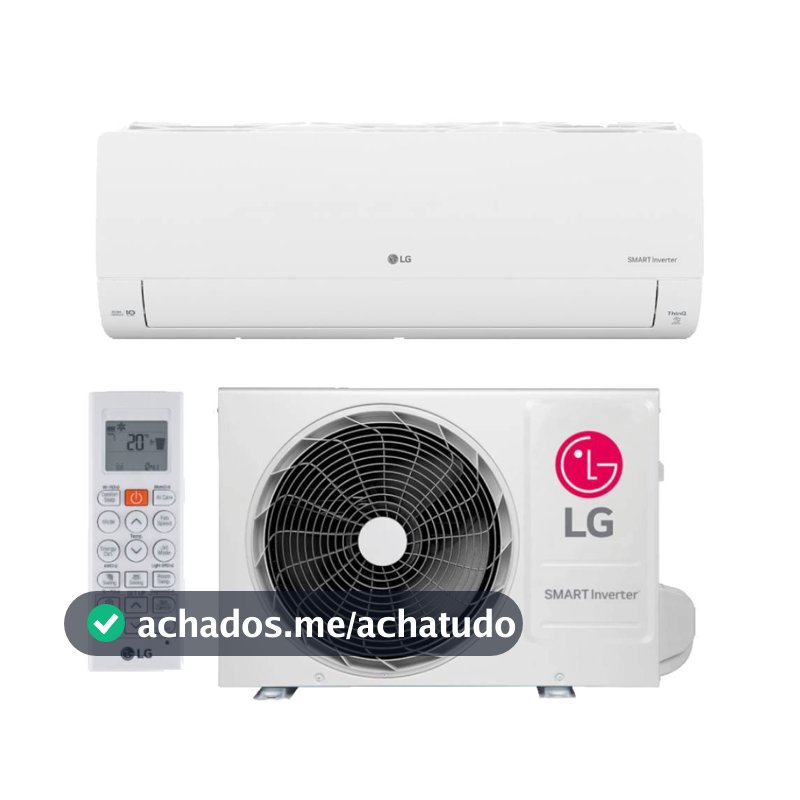 Ar Condicionado LG AI Smart Inverter Voice 9000 BTUs Frio 220V S3-Q09JA31E