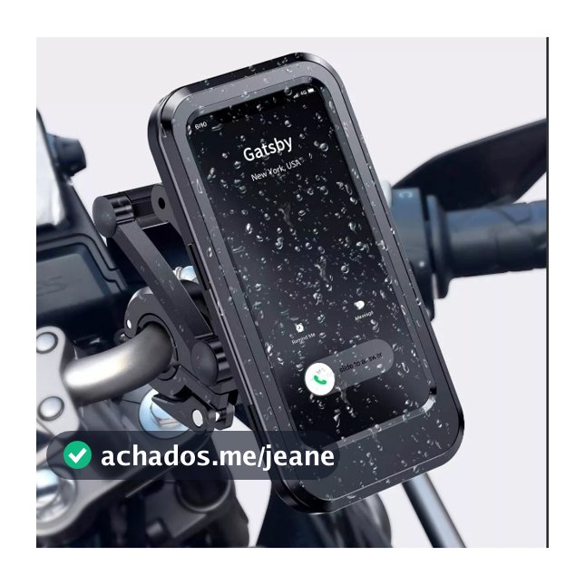 Suporte Moto E Bike 6.6Polegada Á Prova Dágua Articulado 360° Com Travas