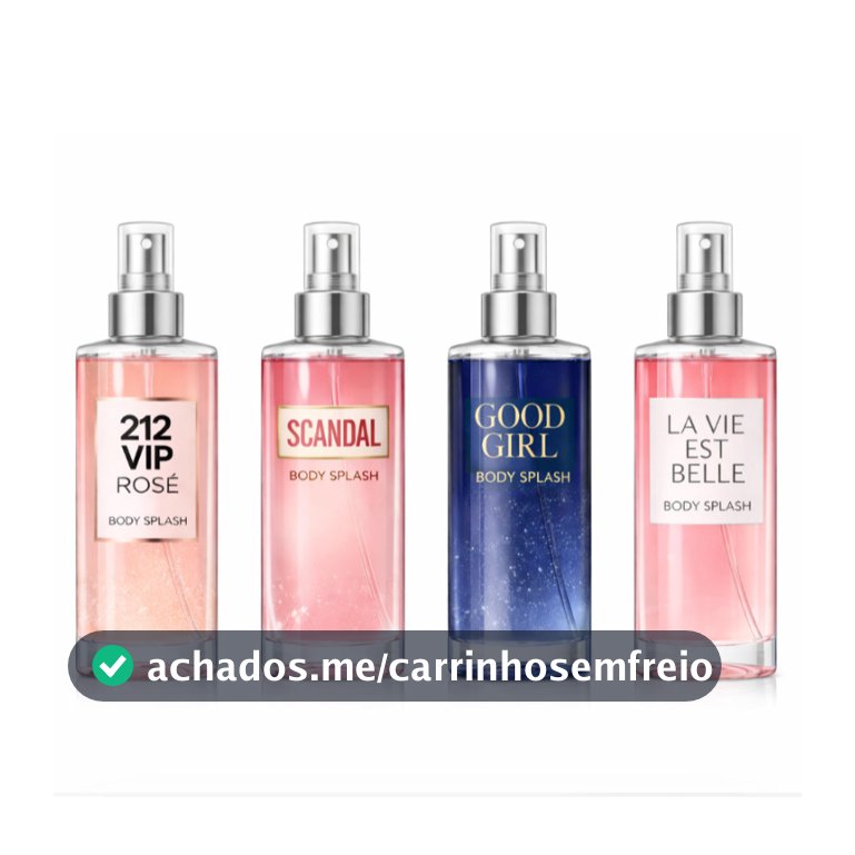 Body Splash Perfume Importado Feminino Deluxe Tendencia 2026