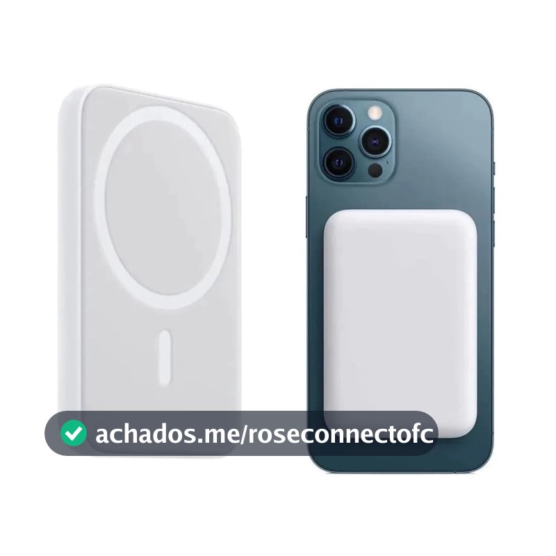 Carregador Portátil 5000Mah/10000Mah Indução Sem fio Bateria Carga