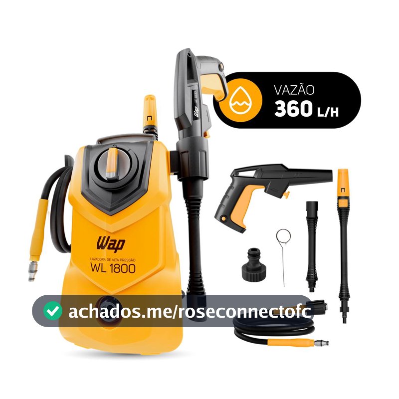 Lavadora de Alta Pressão Wap WL 1800