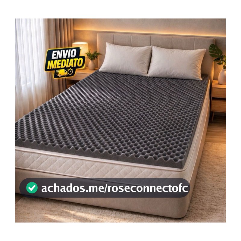 Pillow Top Massageador Colchonete Caixa De Ovo Casca Anti-escaras Solteiro Casal Queen D23