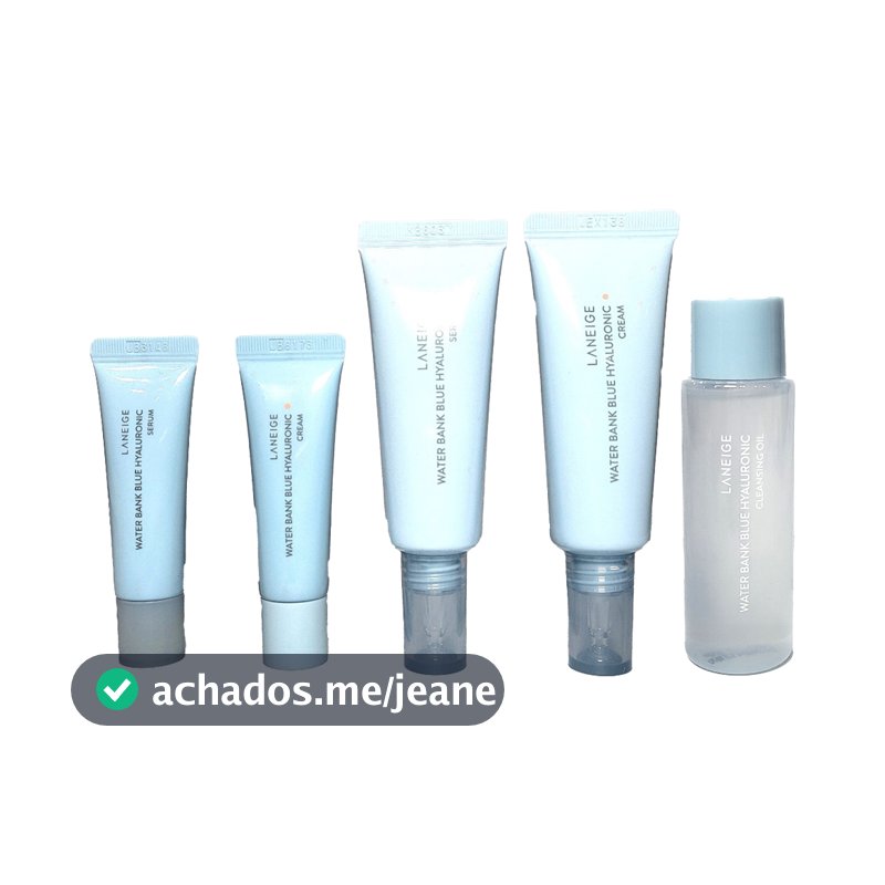 Laneige Water Bank Blue Hyaluronic Cream, Serum 10ml, 25ml, Cleansing Oil 25ml