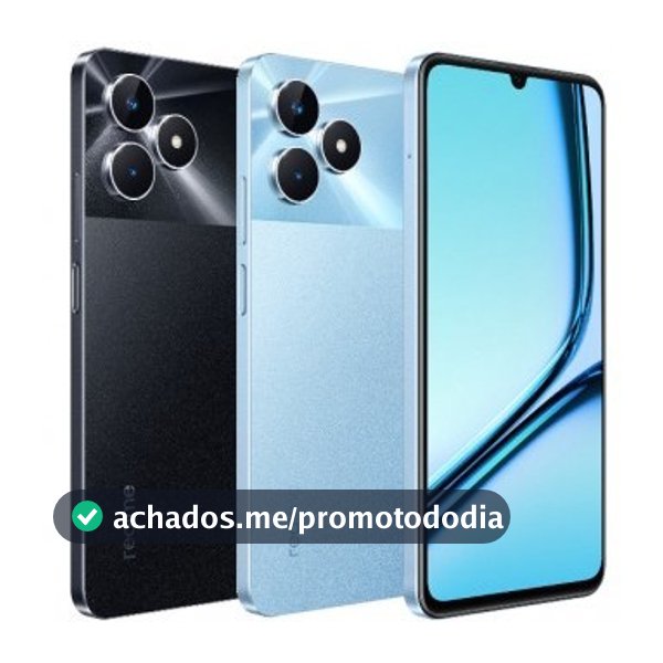 Smartphone Realme Note 50 60 60X 256/4GB 128GB/4GB 64/3GB - 1 Ano de Garantia Original Lacrado
