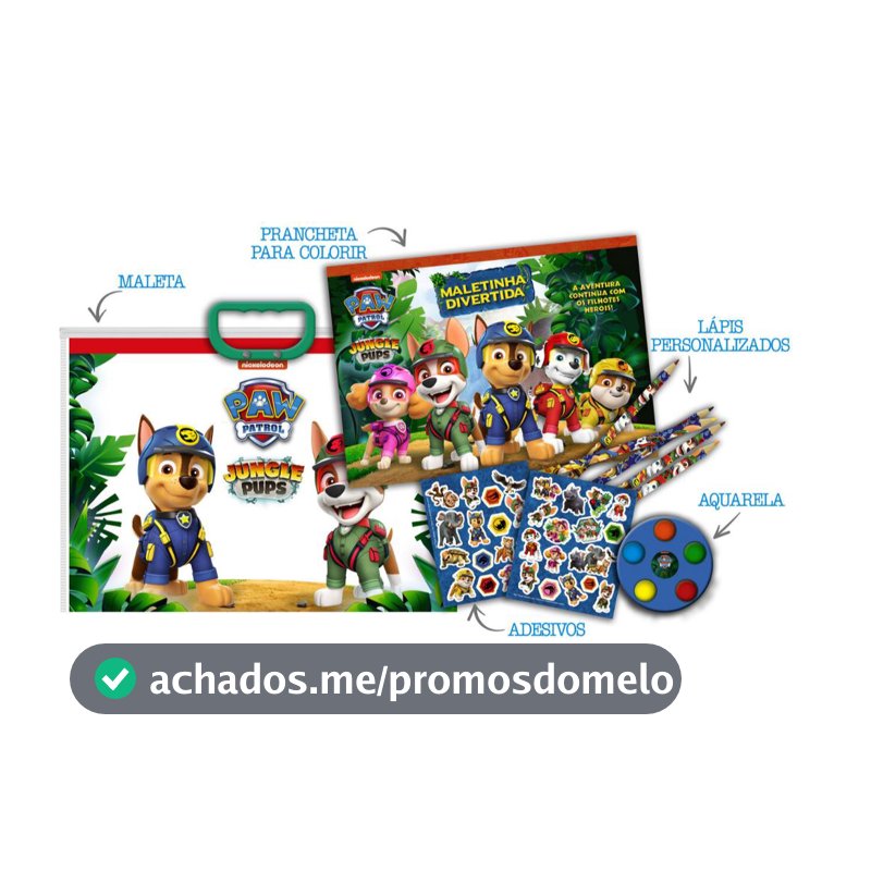 Patrulha Canina - Maletinha Divertida