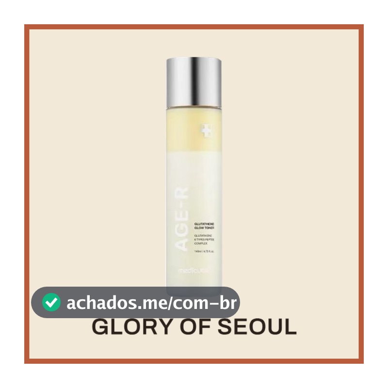 Medicube AGE-R Glutathione Glow Toner 140ml