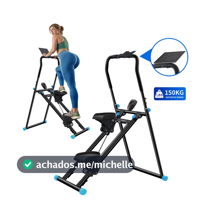 NINJA MAX estepper doméstico 150kg, 25dB, 0.35m² - Para Casa