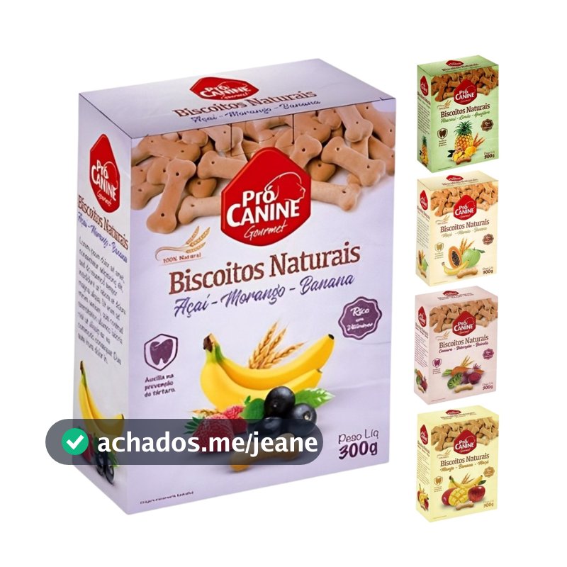 Petisco Biscoito Natural para Cachorro PróCanine 300g