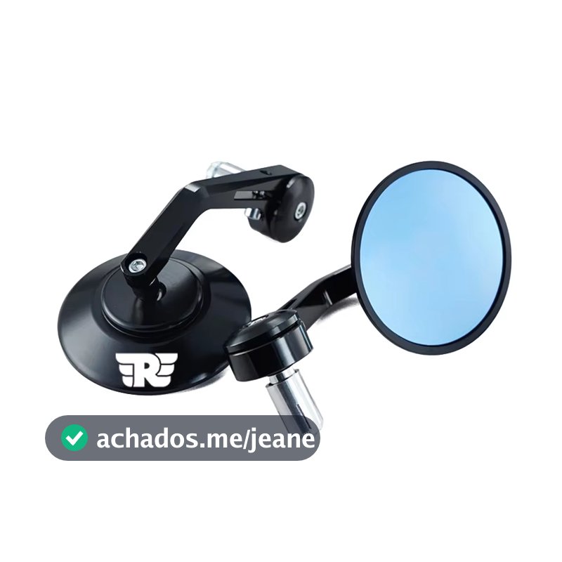 Espelho Final De Barra De Motocicleta Para Royal Enfield Bullet350 Bullet500 Classic350 Classic500 Continental GT 650 Me