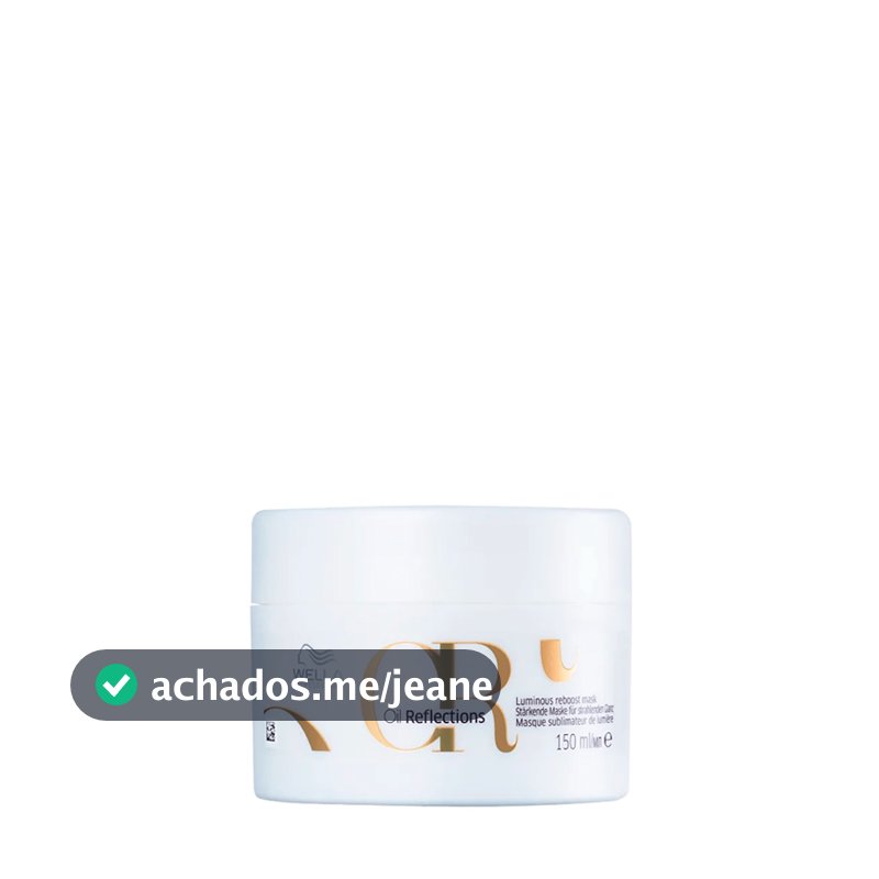 Máscara Capilar Oil Reflections Luminous 150ml - Wella
