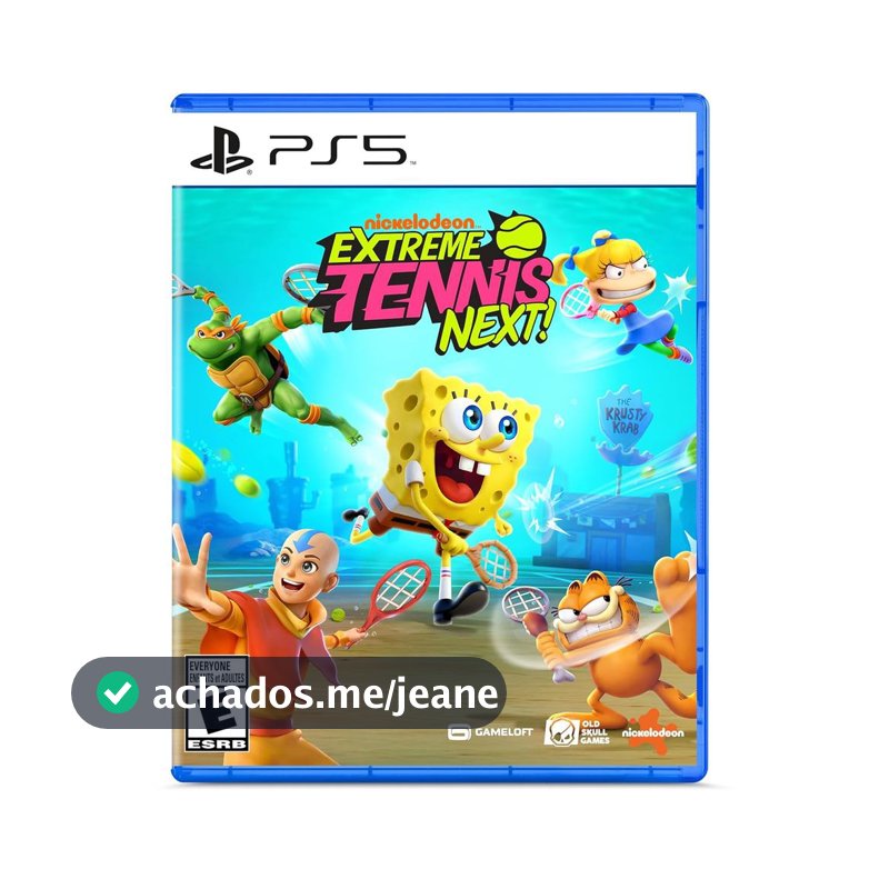 Nickelodeon Extreme Tennis Next PS5 Midia Fisica