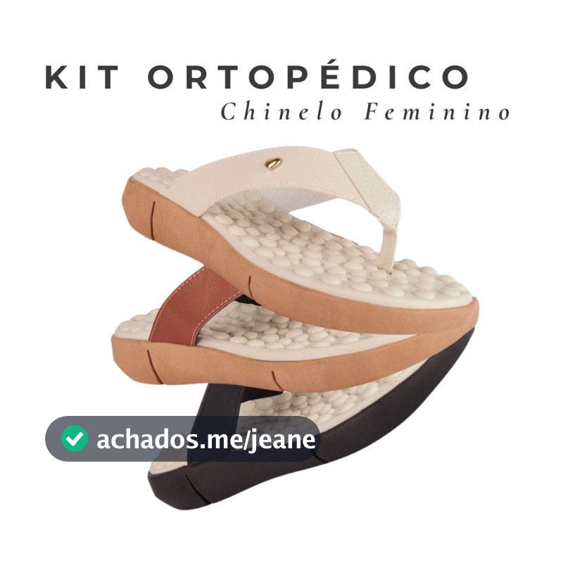 Kit 2 Pares Chinelo Feminino Ortopédico Original Ploomer Tamanco Esporão Sola Eva Confortável
