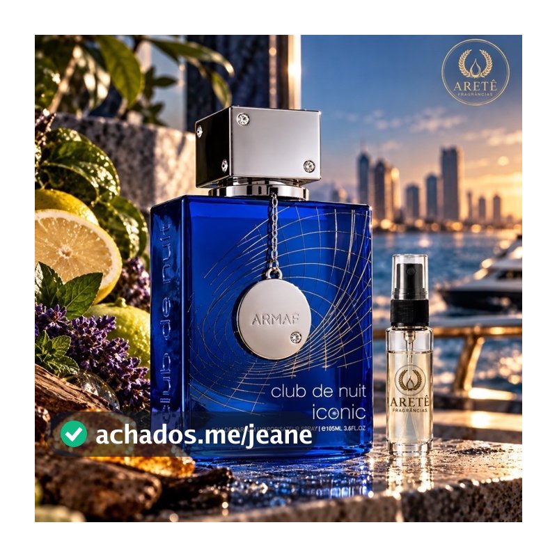 Perfume Árabe Armaf Club de Nuit Iconic Masculino Eau de Parfum Original