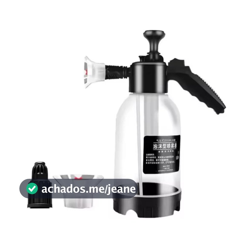Pulverizador Borrifador Alta Pressão Snow Foam 2l + Bico