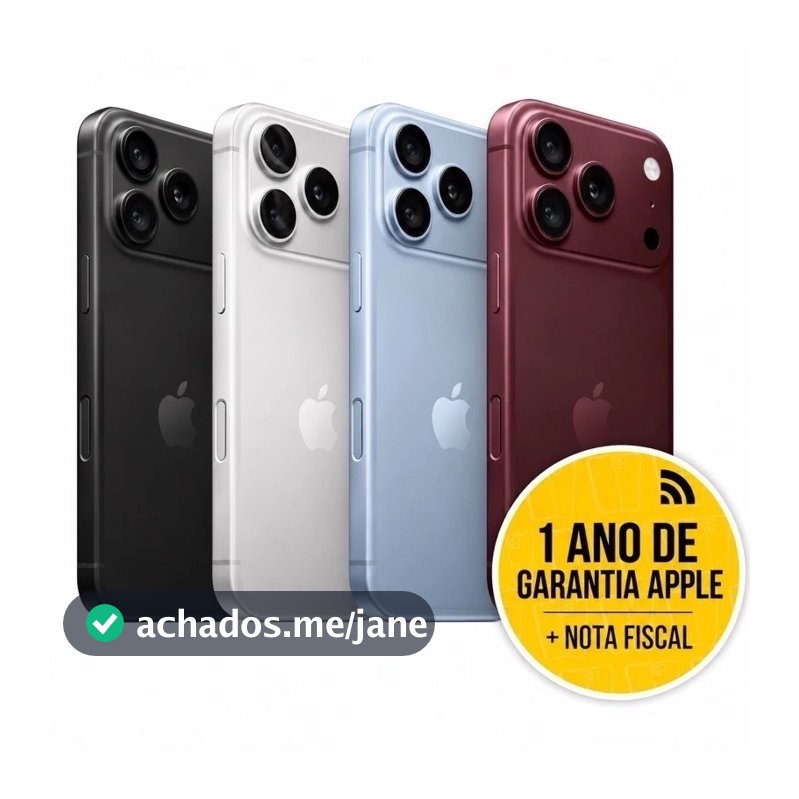 Celular Apple iPhone 18 Pro e 18 Pro Max 256GB 512GB 5G NFC com Nota Fiscal Lançamento Envio Imediato