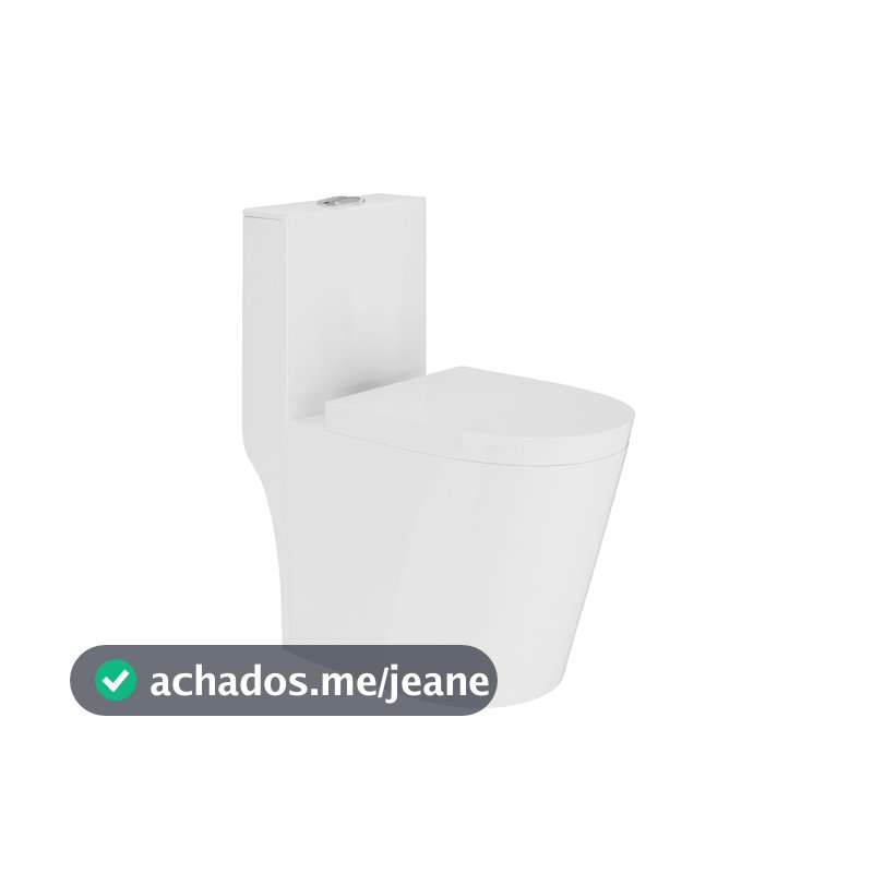 Vaso Sanitário Monobloco Cerâmica Modelo Acies VAB0003