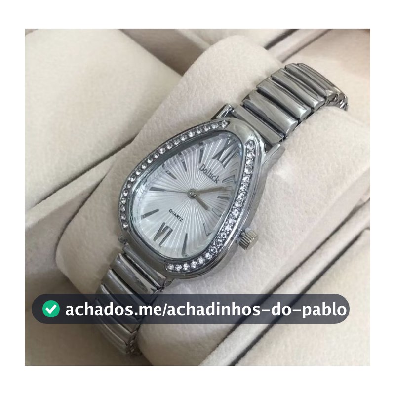 Relógio de Pulso Feminino  Pulseira Elástica