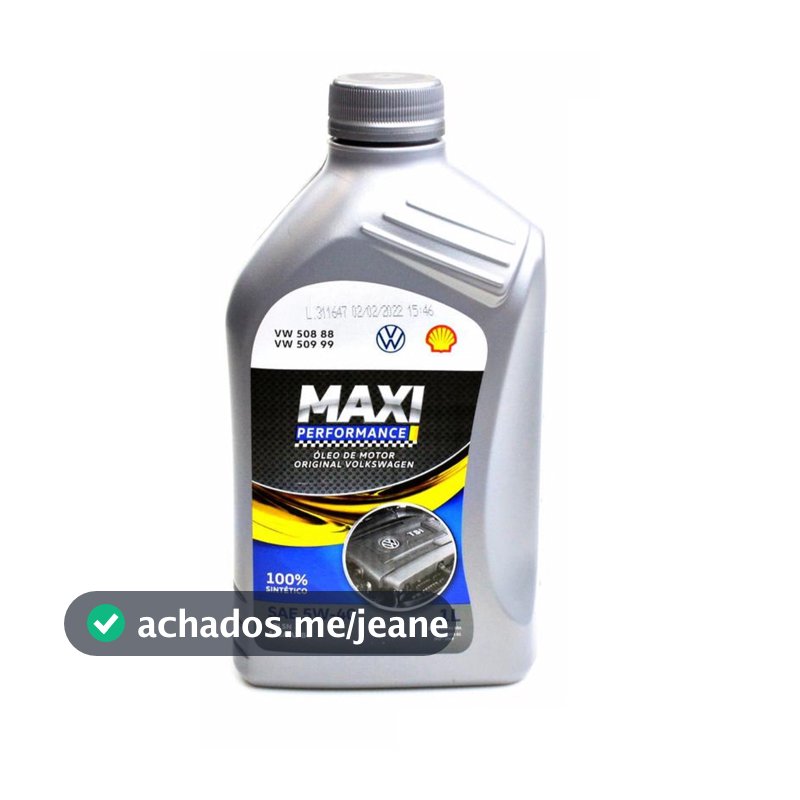 Óleo sintético VW Maxi Performance 5W40 508 88